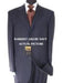 Designer Brand Name Three ~ 3 Buttons premier quality italian fabric Liquid Darkest Dark Navy Super 150's non back vent coat style