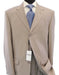 Beige/Tan- Beige Business premier quality Three buttons style italian fabric 100% Worsted Higher Quali