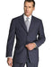 Dark Navy Pinstripe 140's premier quality 3 buttons  italian fabric