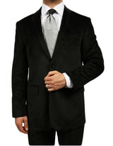 Black Kids Sizes Luxurious Velvet Highlights Two-Button Single-Breast Men's & Boys Sizes Perfect for toddler wedding attire outfits Jacket