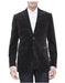 Men's summer business suits with shorts pants set (sport coat Looking) Charcoal Grey