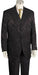 Men'S Fashion 3 Piece Paisley Printed Fashion Suit Wide Leg Pants Black & Dark Brown Blazer Looking