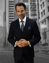 Men's Statement Confidence Plaid 2 Button Cut Suits