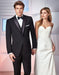 Western Suit - Trajes Para Hombres - Cowboy Formal Attire - Trajes De Novio Notch Lapels - Black