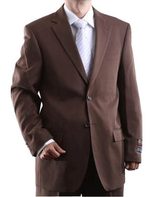 Men's Two Button 2 Button Jacket Cocoa Dress Cheap Priced Business Suits Clearance Sale Side Vent Pleated Pants For Me