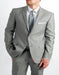 Men's Two Buttons Silver Grey Cheap Priced Business Suits Clearance Sale