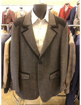 Men's Two Button Grey Suit