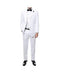 Men's  Two Button White Cheap Priced Business Men's Slim Fit Suits Clearance Sale