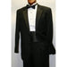 High Quality 2-Button Super 120'S Rayon Side Vented Tuxedo + Shirt + Bow Tie + Any Color Of Your Choice CUMMERBUNDSand Bowtie Set
