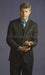 2 Button 3 Piece Black Tone On Tone Slim Fit Affordable Suit Online Sale - Three Piece Suit