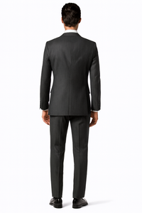 Mens-Two-Buttons-Charcoal-Suit-