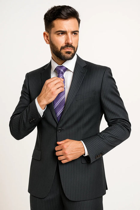 Mens-Two-Buttons-Charcoal-Suit-