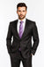 Mix and Match Suits Men's 2 Button 100% Wool Suit Stripe Discounted Online Sale Only