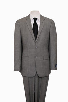 Gray Plaid  Inexpensive Authentic 100% Wool Suit
