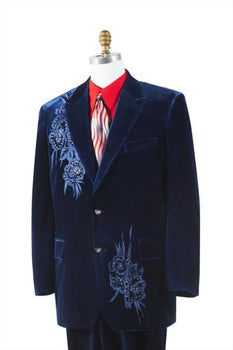 Men's Trimmed Pleated Pants Vested 3 Piece Suits Dark Navy Unique 2 Button Fashion Tuxedo For Men