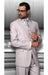 Notch Lapel Two Buttons Side Vented Vested No Pleated Pants Solid Sand 3 Piece Suits Regular Fit Pick Stitched Pleated Khaki Pants 2 Button Jacket