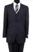 Men'S Slim Fit Suit - Fitted Suit - Skinny Suit Reg:795 On Sale $249 3PC Suit Two Button Vested Peak Pointed English Style Lapel Black