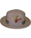 Men's Untouchable Tan Fedora Wool Dress Hat