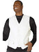 Men's White 5 Button V-Neck Fashion Dress Tuxedo Wedding Vest ~ Waistcoat ~ Waist coat