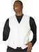 Men's White 5 Buttons V-Neck Fashion Dress Tuxedo Wedding Vest ~ Waistcoat ~ Waist coat