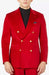 Mens Velvet Double Breasted Blazer