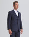 Mens Jacket + Pants Summer Seersucker Suit in Navy on Navy Pinstripe