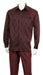 Mens Walking Suit Burgundy