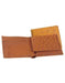 Men's Genuine Exotic Animal Skin Ferrini Genuine Smooth Ostrich Wallet Buttercup, Oryx, Cognac
