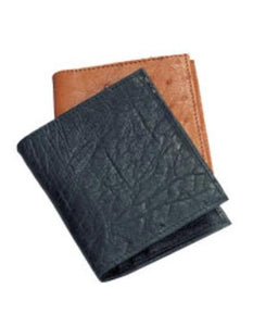Men's Genuine Exotic Animal Skin Smooth Ostrich Moneyclip Black,Cognac,Bone,Buttercup,Kango
