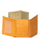 Men's Genuine Exotic Animal Skin Full Quill Ostrich Trifold Black,Cognac,Bone,Buttercup,Kango