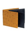 Men's Genuine Exotic Animal Skin Full Quill Ostrich Hipster Black,Cognac,Bone,Buttercup,Kango