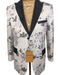 Men's White ~ Black Cheap Priced Designer Fashion Dress Casual Blazer On Sale Blazer
