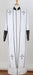 Men'S Big & Tall Church White/Black Cross Accent Robe With Stole Mandarin Suits
