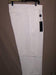 Long Rise Big Leg Slacks White Deep Pleat-Wide Leg 22- Inch\ Around The Bottom Pleated Baggy Dress Trousers Unhemmed Unfinished Bottom