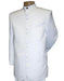 Best Quality Mandarin Collar White Mandarin Suit