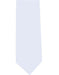 Men's Extra Long Polyester Neck Tie White-Men's Neck Ties - Mens Dress Tie - Trendy Mens Ties