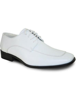Men's White Premium Cushion Insole Dress Shoe For Men