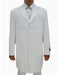 Men's White  Seven Button Zoot Suits