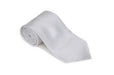 White 100% Silk Solid Necktie With Handkerchief Buy 10 Of Same Color Tie For $25 Each-Men'S Neck Ties - Mens Dress Tie - Trendy Mens Ties