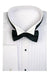 Mens Tuxedo Shirt Wing Collar With Bow-Tie Set French Cuff White Men'S Dress Shirt