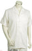 Men's Notch Collar Short Sleeve Two Piece Mens Walking Outfit