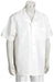 Men's White Pinstripe Short Sleeve 2 piece Casual Mens Walking Suit