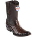 Men's Wild West Caiman Belly Dubai Toe Short Boots 279B82