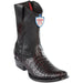 Men's Wild West Caiman Belly Dubai Toe Short Boots 279B82