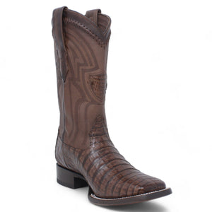 Men's Wild West Caiman Belly Ranch Toe Boots 2824L82