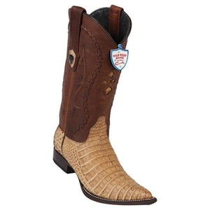 Men's Wild West Caiman Belly Skin 3X Toe Boots 29582-B