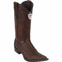 Men's Wild West Caiman Belly Skin 3X Toe Boots 29582-B