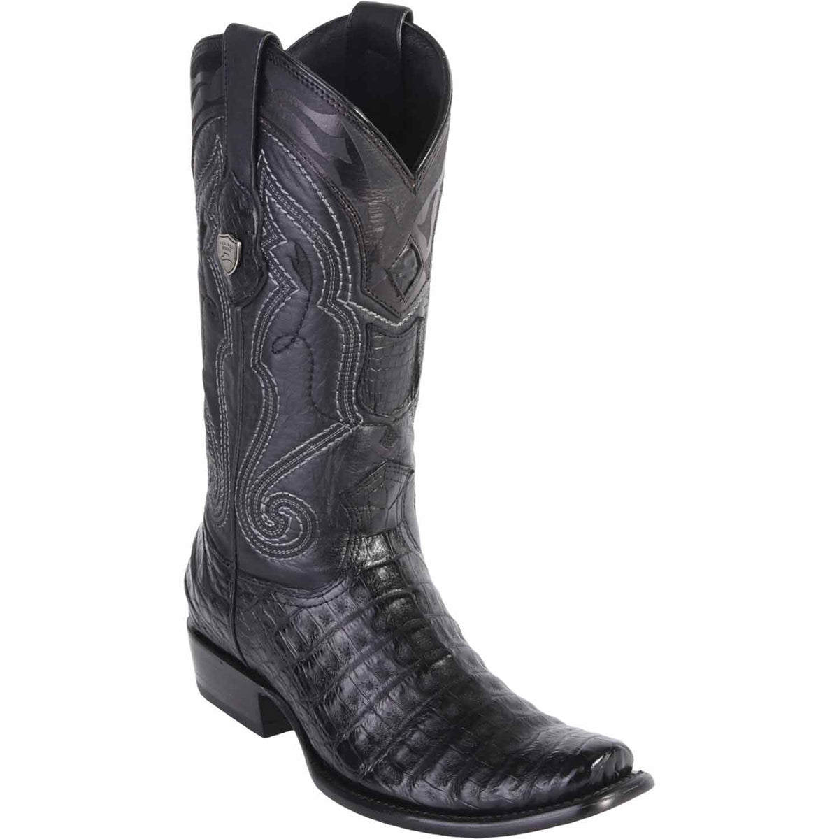 Men's Wild West Caiman Belly Square Toe Boots 277L82 main image 0
