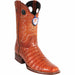 Men's Wild West Caiman Belly Skin Rodeo Toe Boots 281882