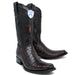 Men's Wild West Caiman Belly Square Toe Boots 277L82